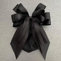 ราคา เน็ตติดผมสีดำ โบว์เก็บผม โบว์เกล้าผม เน็ตติดผมตาข่ายสีดำ เน็ตติดผมพยาบาล เน็ตติดผมข้าราชการ ราคาถูก (15829814019)