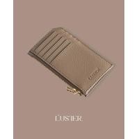 ราคา Pebble Leather Card Holder (19890746005)