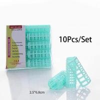 ราคา แกนดัดผมแบบมีที่ครอบ โรลม้วนผมพลาสติก ม้วนหน้าม้า ม้วนปลายผม ทำง่ายประหยัดเวลา ไม่ต้องใช้ความร้อน มีหลายขนาด สุ่มสี (19716055811)