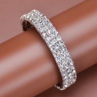 ราคา กำไลข้อมือเงินและทองอเนกประสงค์เรียบง่ายของเด็กผู้หญิงเพชร3แถวแบบแฟชั่นสไตล์ยุโรปและอเมริกาสร้อยคอโช้คเกอร์12ราศี (18674418497)