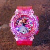 ราคา นาฬิกาข้อมือเจ้าหญิง มีไฟหลากสี เปลี่ยนสีได้ สินค้าพร้อมส่ง (17136813630)