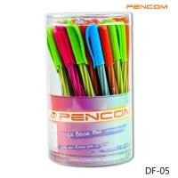 ราคา Pencom DF05 ปากกาหมึกน้ำมันแบบปลอกหมึกสีน้ำเงิน (12584454829)