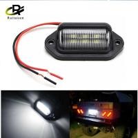 ราคา ไฟส่องทะเบียนรถ LED สำหรับรถบรรทุกไฟแผ่นป้ายทะเบียนรถยนต์ SUV รถสำหรับรถบรรทุกรถยนต์ไฟท้าย12V 24V (13327602264)