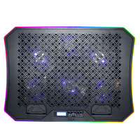 ราคา COOLER PAD พัดลมระบายอากาศ TYPE CP3 RGB สำหรับ Notebook พัดลม 6 ตัวปรับระดับได้ ขนาด 9 17 นิ้ว สินค้ารับประกัน 2 ปี (12078268356)