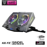 ราคา COOLER PAD พัดลมระบายอากาศ Nubwo SINDEL NX F2 RGB สำหรับ Notebook ขนาด 9 17 นิ้ว สินค้ารับประกัน 2 ปี (5859162364)