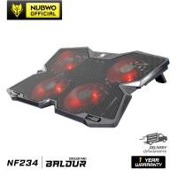 ราคา COOLER PAD พัดลมระบายอากาศ Nubwo BALDUR NF234 สำหรับ Notebook ขนาด 10 17 นิ้ว สินค้ารับประกัน 1 ปี (4275590668)