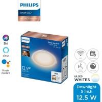 ราคา Philips WiZ White Ambiance Downlight โคมไฟดาวน์ไลท์อัจฉริยะ 5 นิ้ว 12 5วัตต์ (9906870669)