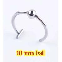 ราคา จิวปาก จิวแบบเกี่ยว ไม่ต้องเจาะ จิวสแตนเลส แหวนริมฝีปาก จิวปากแบบไม่ต้องเจาะ เครื่องประดับ M1 (10513233006)