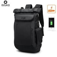 ราคา Ozuko USB เรียกเก็บ 17 นิ้วแล็ปท็อปป้องกันการโจรกรรมกระเป๋าเป้สะพายหลังความจุขนาดใหญ่ธุรกิจท่องเที่ยวกระเป๋าเป้สะพายหลังผู้ชายแฟชั่นกระเป๋าเป้สะพายหลัง (1792796711)