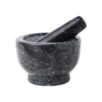 ราคา ครกหินแท้ ครกอ่างศิลา ครกหิน ทรงลึกลายอ่างศิลา ขนาด 4นิ้ว พร้อมสาก ตำพริกแกงได้ marble mortar Deemrt (9103402791)