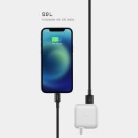 ราคา แพ็คส่งเร็ว1วัน Eloop S9L สายชาร์จ USB A to L Cable use for iPhone 2 1A สายชาร์จเร็ว หุ้มไนลอนถัก ยาว 1 เมตร Data Cable ของแท้ 100 สายชาร์จเร็วไอโฟน (5614508392)