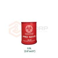 ราคา ถังทิ้งเข็มฉัดยา กระบอกทิ้งเข็มฉีดยา มี 3 ขนาด ถังทิ้งของมีคมติดเชื้อ infectious Substances (18332134257)
