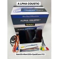 ราคา New จอแอนดรอย ALPHA COUSTIC รุ่น T5 1K จอคมชัดกว่าเดิม จอ 9นิ้ว 10นิ้ว แยก2หน้าจอได้ ขอบจอบางขึ้นได้จอใหญ่ขึ้น Android12 Ram2 Rom32 CPU8core (20352409774)
