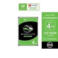 ราคา SEAGATE BarraCuda Compute HDD ST4000DM004 4TB 3 5 5400RPM C 256MB SATA 6GB s ฮาร์ดดิสก์ (12706790994)