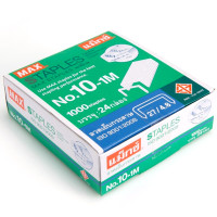 ราคา MAX ลวดเย็บ ลวดเย็บกระดาษ แม็กซ์ รุ่น 10 1M แพ็ค 24 กล่อง (16429164688)