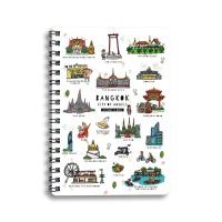 ราคา สมุดโน้ต A5 สันห่วง Bangkok City of Angels (19759366532)