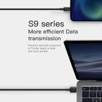 ราคา แพ็คส่งเร็ว1วัน Eloop S9C สายชาร์จ USB A to Type C 2 1A สายชาร์จเร็ว สำหรับ Samsung Android ยาว 1 เมตร Data Cable ของแท้ 100 หุ้มไนลอนถัก สายชาร์จเร็วซัมซุง (5614792482)