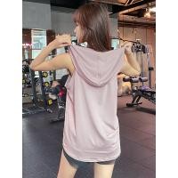 ราคา เสื้อกล้ามกีฬามีฮู้ดเสื้อเบลาส์แขนกุดสำหรับผู้หญิงเสื้อผ้าออกกำลังกายฟิตเนสแห้งเร็วสำหรับโยคะ (9885198813)