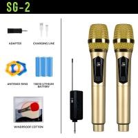 ราคา ไมโครโฟนไร้สาย UHF 800MHZ ไมค์โครโฟน ไมโครโฟนมือถือ ชาร์จใหม่ได้ ไมโครโฟนไร้สาย ไมค์ลอยแบบพกพา ไมโคร (19842763318)