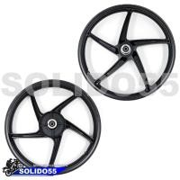 ราคา ล้อแม็ก KRYON 5 ก้าน HONDA WAVE110i 125i ปลาวาฬ 2012 2020 ขายเป็นคู่ หน้าดิส4รู หลังดั้ม หน้า 1 4 หลัง 1 6 ขอบ 17 (11084276261)