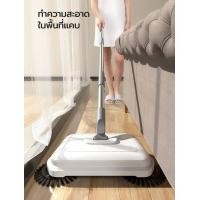 ราคา ไม้กวาดอัตโนมัติ 2in1 ไม้กวาดพื้นและถูพื้น ไม้กวาดดูดฝุ่น ไม้กวาดพร้อมผ้าถู พับเก็บได้ กวาดและถูในครั้งเดียว (11314214676)