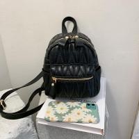 ราคา กระเป๋าเป้ผู้หญิงกระเป๋าใบเล็กจับจีบแฟชั่นกระเป๋าลำลองผู้หญิงกระเป๋าสะพายหลังฤดูใบไม้ร่วงกระเป๋าใบเล็กมินิแฟชั่นอินเทรนด์สไตล์เกาหลี (18060823148)