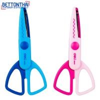 ราคา Deli D60001 Scissors กรรไกรซิกแซก ขนาด 136mm สีสันน่ารัก คละสี 1 ชิ้น กรรไกร กรรไกรซิกแซก กรรไกรตกแต่ง อุปกรณ์สำนักงาน (785952494)