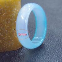 ราคา หยกธรรมชาติเกรด A แหวนหยกหินควอตซ์ชนิดน้ำแข็งฐานน้ำแข็งสีม่วงแหวนผู้หญิงแหวนสีฟ้าเครื่องประดับมือ (3043302178)