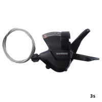 ราคา SHIMANO Altus M315 Shifter 2 3 7 8 SpeedTrigger Set Rapidfire Plus W Shifter CableอัปเดตจากM310 (4968032129)