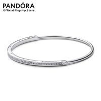 ราคา Pandora Silver closed bangle with CZ เครื่องประดับ สร้อยข้อมือ สีเงิน เงิน สร้อยข้อมือสีเงิน สร้อยข้อมือเงิน ชาร์ม สร้อยข้อมือแบบชาร์ม สร้อยข้อมือใส่ชาร์ม สร้อยข้อมือแพนดอร่า แพนดอร่า (16128730252)