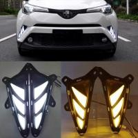 ราคา Mastersat TOYOTA C HR CHR รุ่นปี 2016 20 ไฟ Led Day light ไฟเลี้ยว แบบC ในกันชนหน้า ผลิตจากวัสดุ ABS อย่างดี กันน้ำ ไฟเดย์ไลท์ ไฟหรี่ ไฟเลี้ยว ไฟแต่งรถ (662962925)
