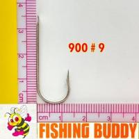 ราคา เบ็ดกล่อง MUSTAD เบ็ดตรากุญแจ รหัส 900 ตูดแบน แท้ 100 ดวงเบ็ด ตาเบ็ด ตะขอเบ็ด (16860586385)