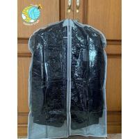 ราคา ถุงคลุมสูท ถุงสูท ถุงใส่สูท ถุงคลุมเสื้อผ้า ด้านหน้าใส ด้านหลังสีบรอน (20325187883)