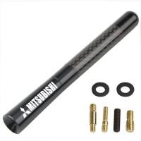 ราคา วิทยุติดรถยนต์12เส้นใยคาร์บอนซม อุปกรณ์เสริมเสาอากาศสำหรับ Mitsubishi ASX Pajero Outlander Lancer Evo EX Mirage Gripse Eclipse Cross Xpander Attrage Space (17242299779)