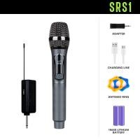 ราคา ไมโครโฟนไร้สาย UHF 800MHZ ไมค์โครโฟน ไมโครโฟนมือถือ ชาร์จใหม่ได้ ไมโครโฟนไร้สาย ไมค์ลอยแบบพกพา ไมโคร (19842763315)