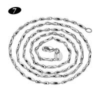 ราคา Bravego 925เงินสเตอร์ลิงสร้อยคอลูกปัดโซ่แฟชั่นสำหรับผู้หญิงสร้อยคอเครื่องประดับอัญมณี (18083117186)