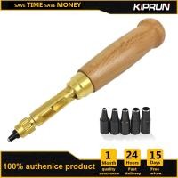 ราคา KIPRUN สกรูเจาะรูเข็มขัดอัตโนมัติแบบถอดเปลี่ยนได้ที่เจาะแบบหมุนเจาะหนังนาฬิกาเครื่องมือหัตถกรรมรูเจาะสกรูหัวเจาะตายด้วย6ขนาด1 5 4มม สกรูเข็มขัดอัตโนมัติ (19376871419)