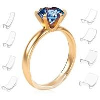 ราคา 8ชิ้น8ขนาดที่มองไม่เห็นใสปรับขนาดแหวนสำหรับแหวนหลวมแหวนซิลิโคนเบาะคงที่ (15432661346)