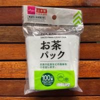 ราคา Daiso ไดโซ กระดาษกรองชาสีขาว 100 ชิ้น ถุงชาเปล่า ถุงกรองชา ไดโซะ daiso (20304220170)