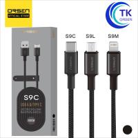 ราคา Orsen by Eloop S9 S9L S9M S9C สายชาร์จ ไนลอนถัก USB Data Cable 2 1A For L Micro Type C (8338118034)