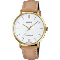 ราคา Casio นาฬิกาข้อมือผู้หญิง สายหนัง รุ่น LTP VT01L ของแท้ประกันศูนย์ CMG (3719740218)