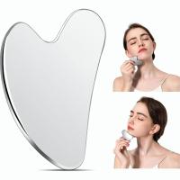 ราคา กัวซาสแตนเลส 100 กัวซา นวดหน้า Gua Sha กวซา หินกัวซา ยกกระชับใบหน้า ต่อต้านริ้วรอยแห่งวัย ระบายความร้อน (20379332609)