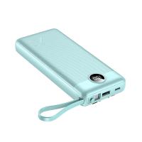 ราคา ALPHA X E20 Power Bank 20000mAh พาวเวอร์แบงค์ Built In Cable x4 สำหรับ TypeC Micro USB USB L รับประกันสินค้า 1 ปี (16782933726)