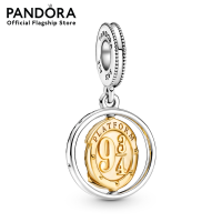 ราคา Pandora Gold Harry Potter Platform 9 3 4 sterling silver and 14k gold plated dangle เครื่องประดับ จี้ชาร์ม ชาร์มสีทอง สีทอง ชาร์มทอง ทอง ชาร์มสร้อยข้อมือ ชาร์มแพนดอร่า แพนดอร่า (10441600885)