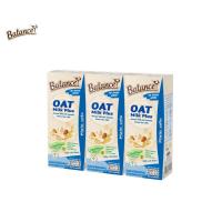 ราคา Balance บาลานซ์ น้ำนมข้าวโอ๊ตผสมน้ำนมอัลมอนด์และน้ำนมข้าวกล้องหอมมะลิ Oat Milk Plus Almond Milk and Jasmin Brown Rice Milk 180ml x 3pcs (19982054534)