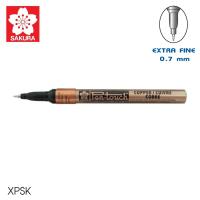 ราคา ซากุระ ปากกาเพ้นท์เข็ม หัว 0 7 mm SAKURA PAINT MARKER รหัส XPSK มี 4 สี ทอง เงิน ทองแดง ขาว (12519830558)