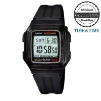 ราคา Time Time Casio Standard นาฬิกาข้อมือผู้ชาย สีดำ สายเรซิน รุ่น F 201WA 1ADF (4736462)
