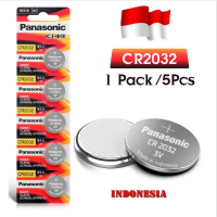 ราคา ของแท้ CR2032 ถ่านกระดุม Panasonic รุ่น CR2032 CR2025 CR2016 3V Lithium Battery พร้อมส่ง 1 Pack มี 5 pcs (20015786286)