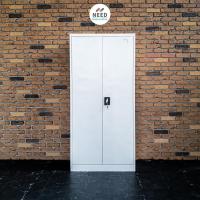 ราคา ตู้เอกสาร 2 บาน เปิดกระจก ตู้เหล็ก 2 บานเลื่อนกระจก ตู้เหล็ก ตู้เก็บเอกสาร ตู้เก็บหนังสือ จัดส่งฟรีทั่วประเทศ สีขาว (14115120648)