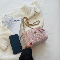 ราคา กระเป๋าสายโซ่มินิผ้าวูลสไตล์ชาแนลกระเป๋าทรงกล่องออกแบบเฉพาะสำหรับผู้หญิงแบบใหม่ปี2023กระเป๋าสะพายข้างแมทช์ลุคง่ายสำหรับฤดูใบไม้ร่วงและฤดูหนาว (17568792658)